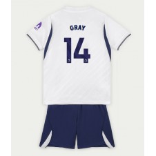 Tottenham Hotspur Archie Gray #14 Hemmaställ Barn 2026-27 Korta ärmar (+ Korta byxor)